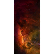 Spielmatte: Red Nebula, 183x91,5cm