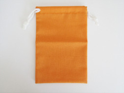 Stoffbeutel, orange, 18x24cm